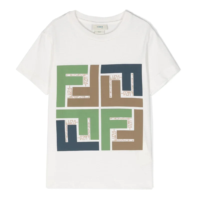 FF Print Cotton T-shirt