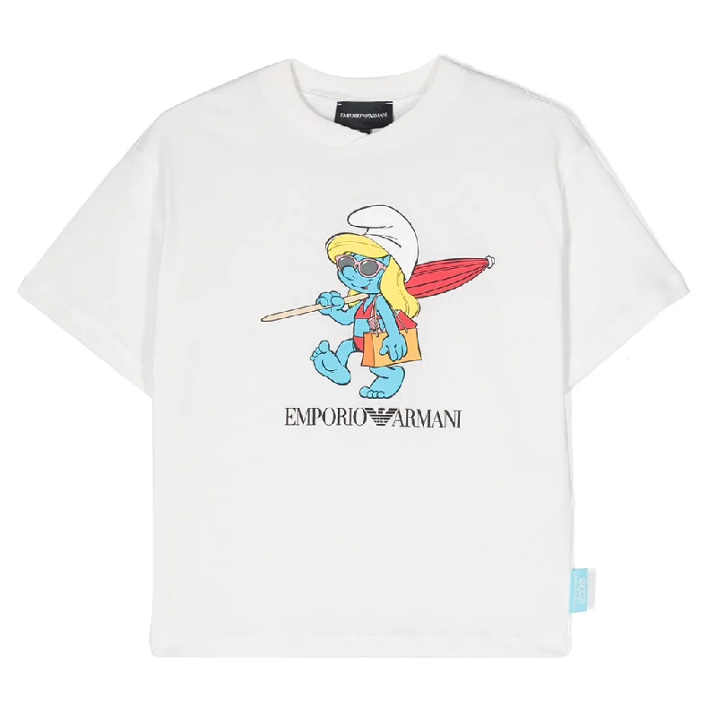 The Smurfs Print  T-shirt