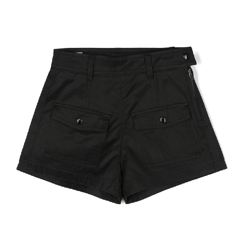 Panelled Cotton Blend Shorts