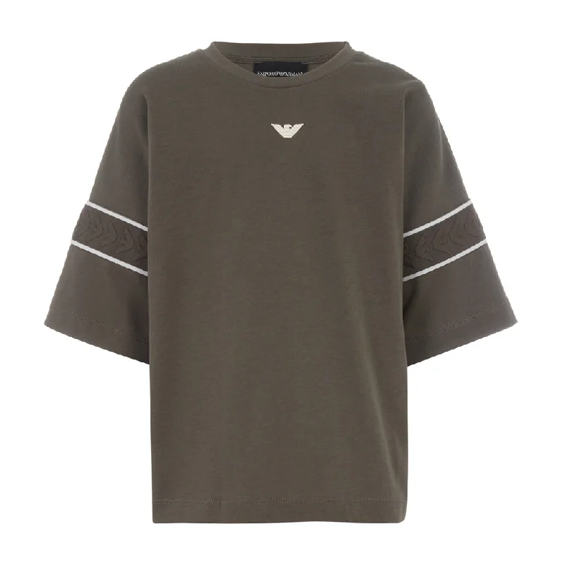 Asv Heavyweight Jersey T-shirt With Eagle Tape On The Sleeves