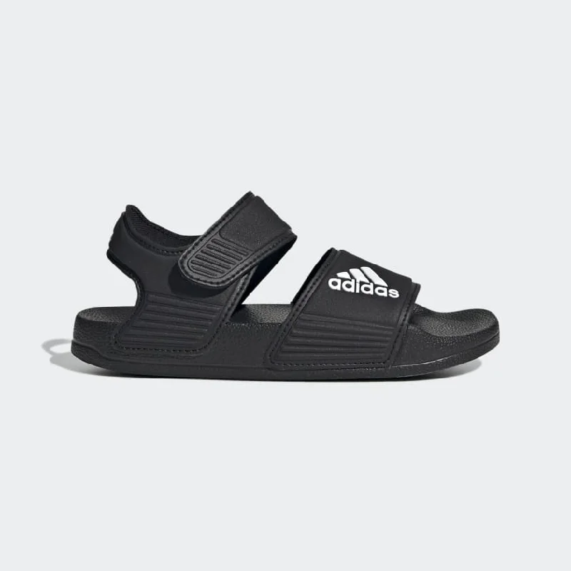 ADIDAS KID'S ADILETTE BLACK SANDAL