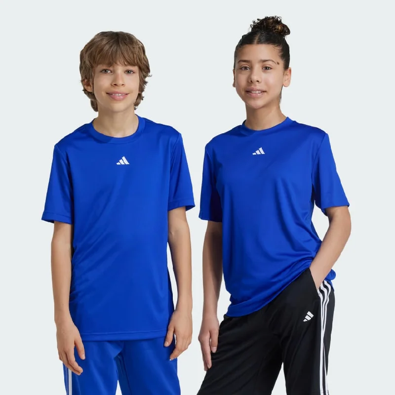 ADIDAS KID'S TRAIN ESSENTIALS ROYAL BLUE TEE