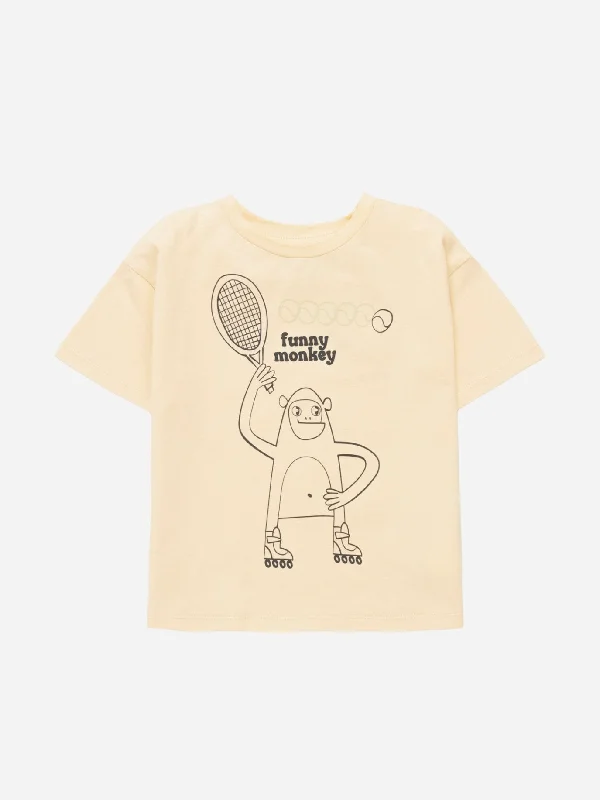 Baby Boy Printed Short Sleeve T-Shirt