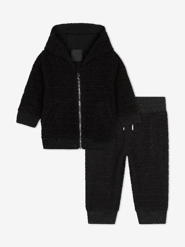 Givenchy Baby Boys 4G Logo Tracksuit in Black