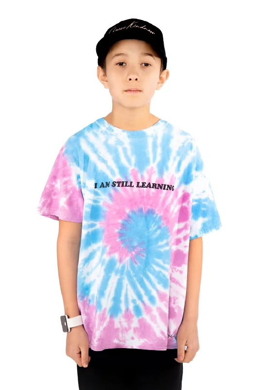 Blue & Pink Tie-Dye T-Shirt