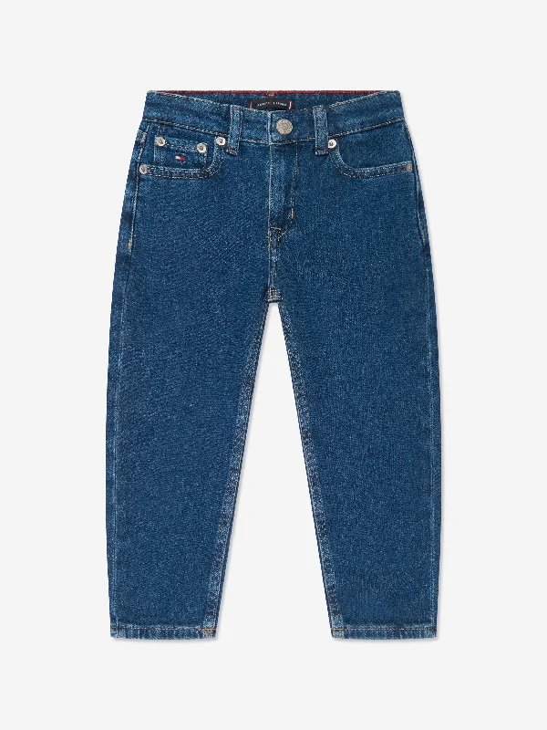 Tommy Hilfiger Boys Archive Clean Wash Jeans in Blue