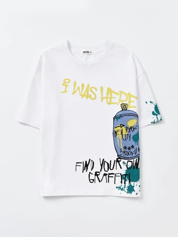 Boys Graphitti Short Sleeve T-Shirt