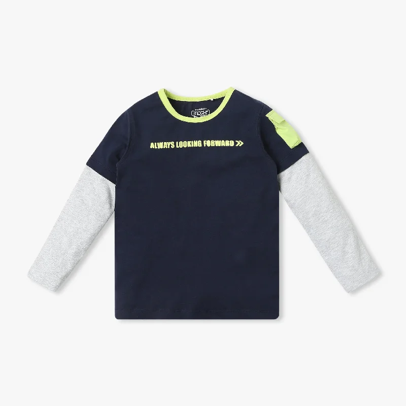 Boy's Regular Fit Printed T-Shirt