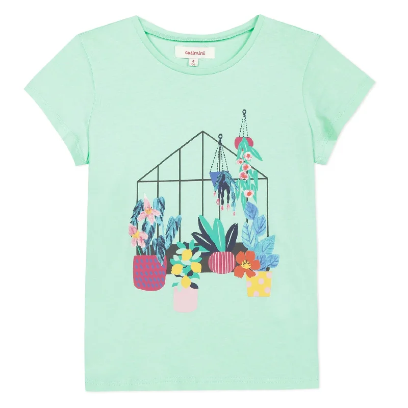 Catimini Girl's Flower Garden T-Shirt