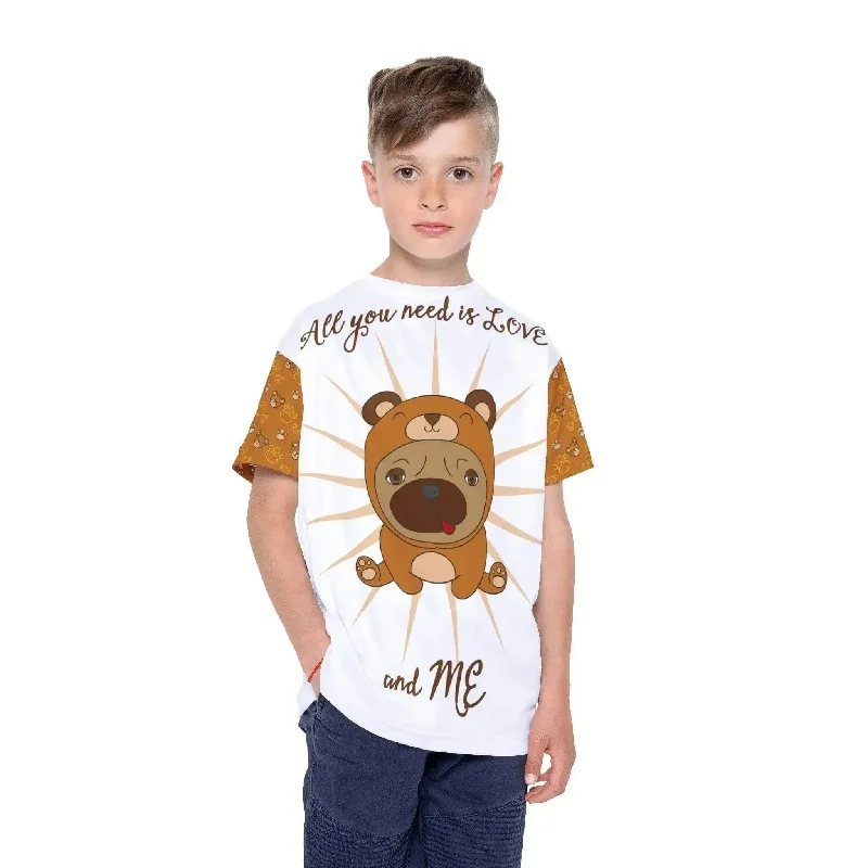 Cute French Bulldog Kids Sports Jersey (AOP)