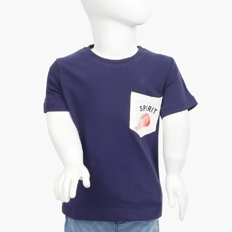 Eminent Boys T-Shirt - Navy Blue