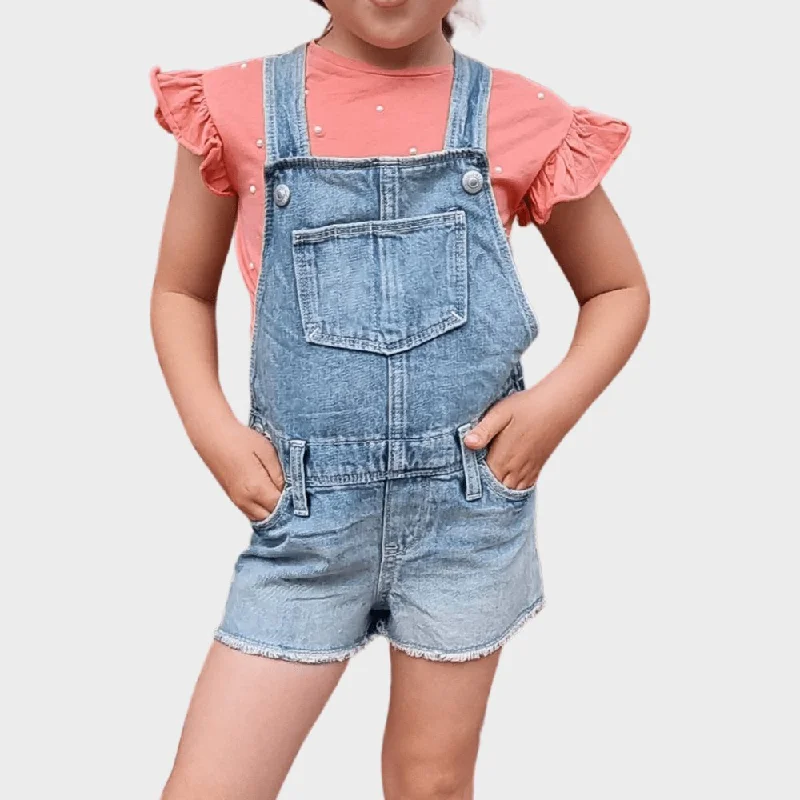 Girls Gap Denim Dungaress