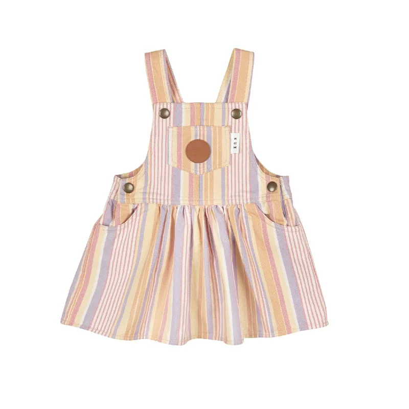 Huxbaby - Vintage Stripe Overall Dress - HB105S23