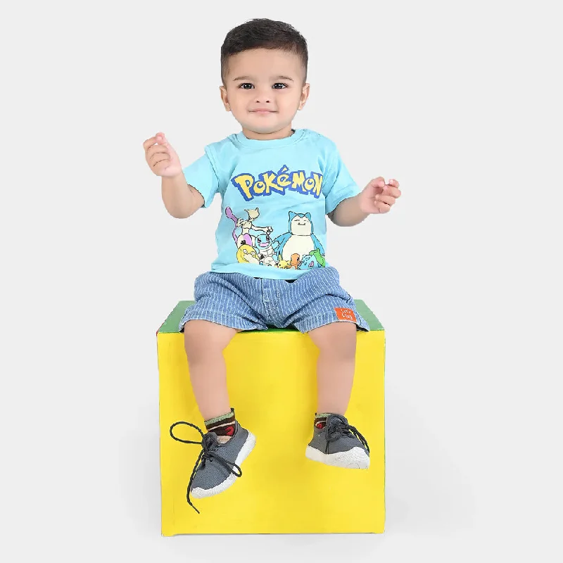 Infant Boys Cotton Jersey T-Shirt -T. Breeze