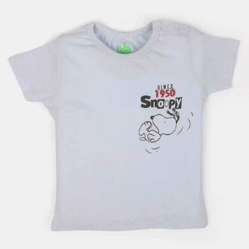 Infant Boys Cotton T-Shirt Character