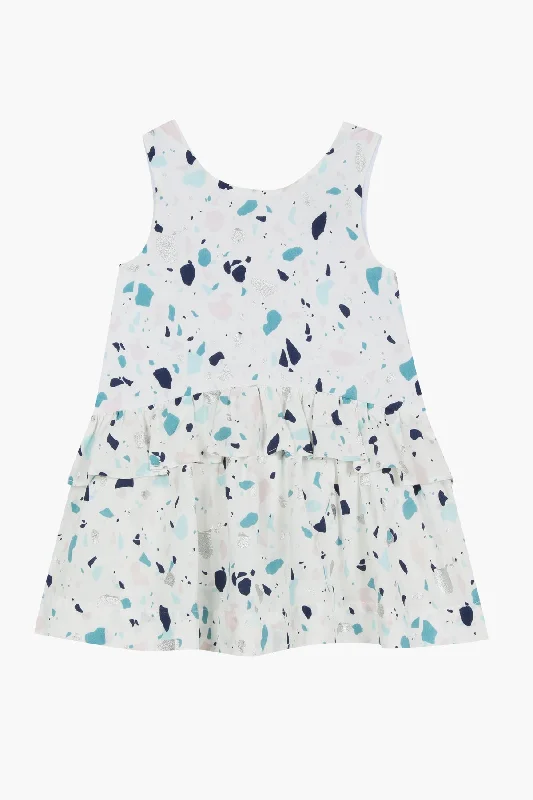 Jean Bourget Terrazzo Baby Girls Dress