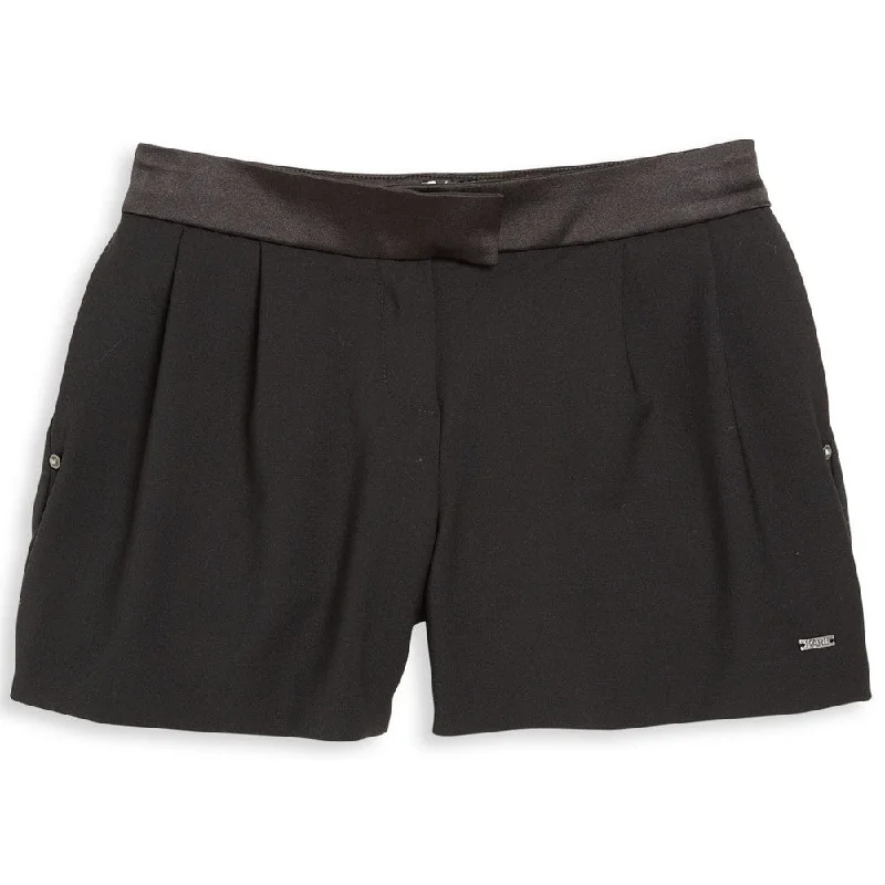 Karl Lagerfeld Girls Wool & Satin Shorts