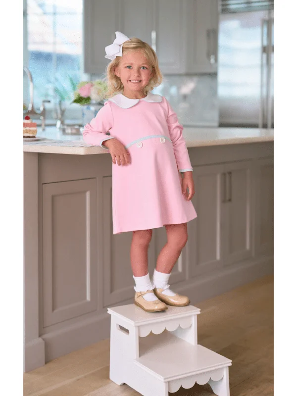 Lindy's Lunch Dress - Palm Beach Pink