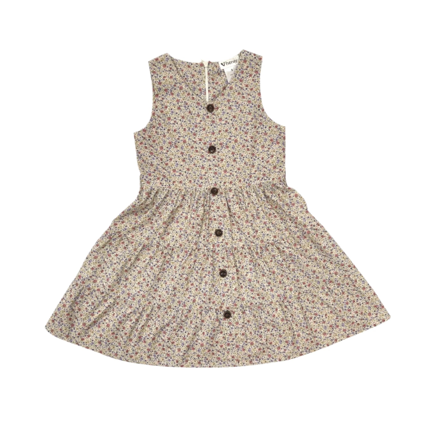 Love Henry - Girls Alice Dress Sunset Liberty