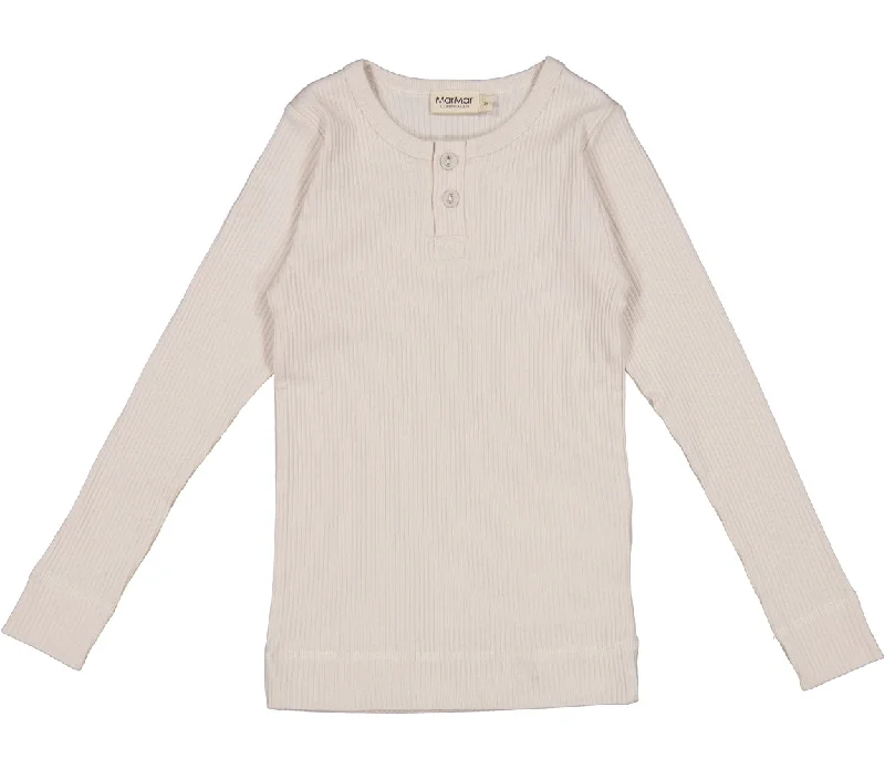 MarMar Vanilla Long Sleeve Ribbed T-Shirt