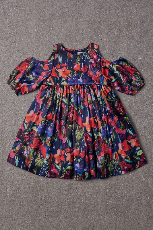 Nellystella Vanessa Baby Girls Dress - Watercolor Floral