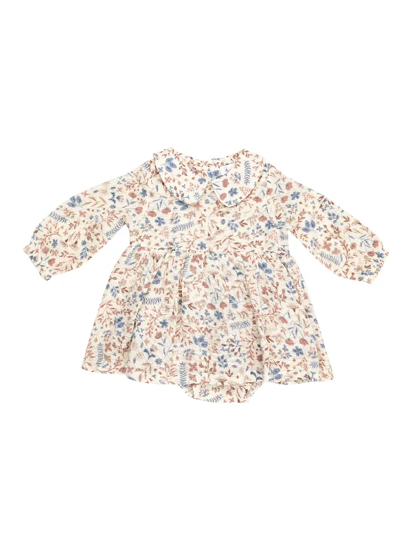 Peter Pan Collar Bubble- Western Floral