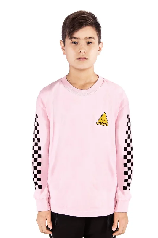 Pink Smile Zone Long Sleeve T-shirt