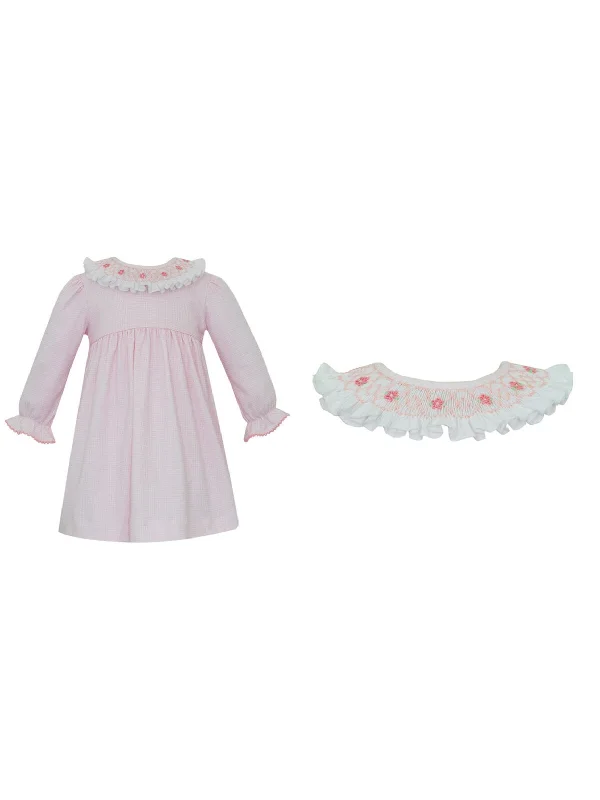 Stephanie Smocked Collar Dress