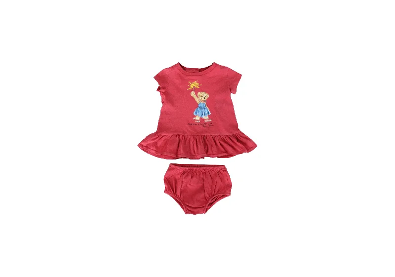 Ralph Lauren, Baby Girls Dress and Bloomers Set, 0-3 Months