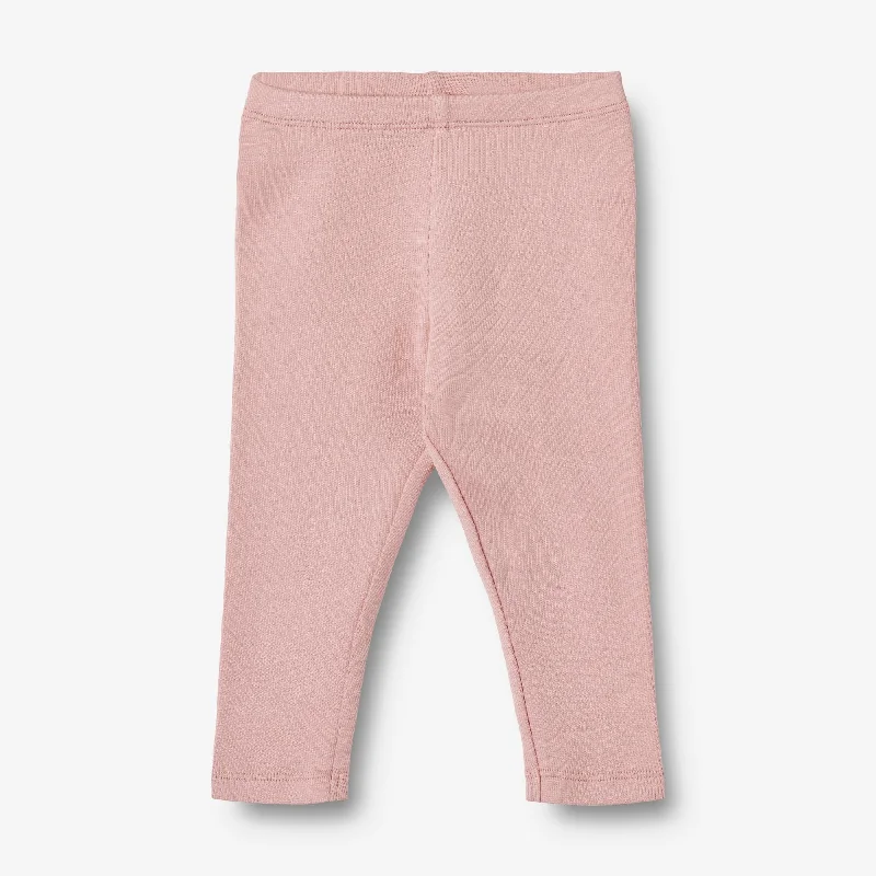 Rib Leggings Maddy | Baby - rose frost