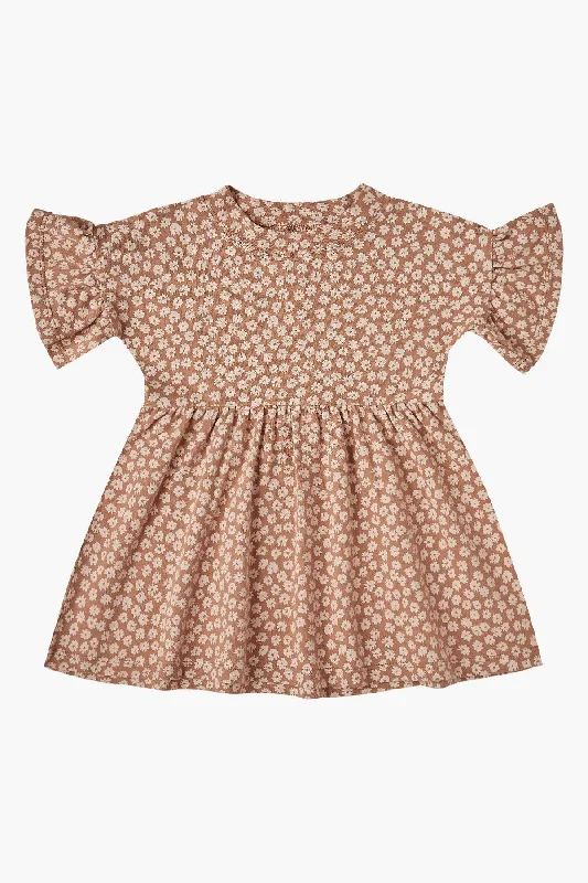 Rylee + Cru Terracotta Baby Girls Dress (Size 0/3M left)