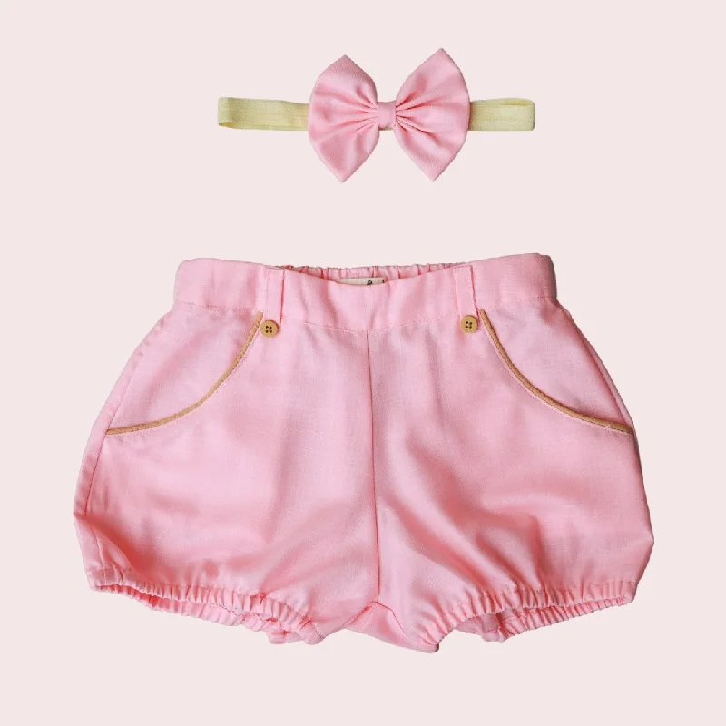 SOFT BERRY PINK SHORTS