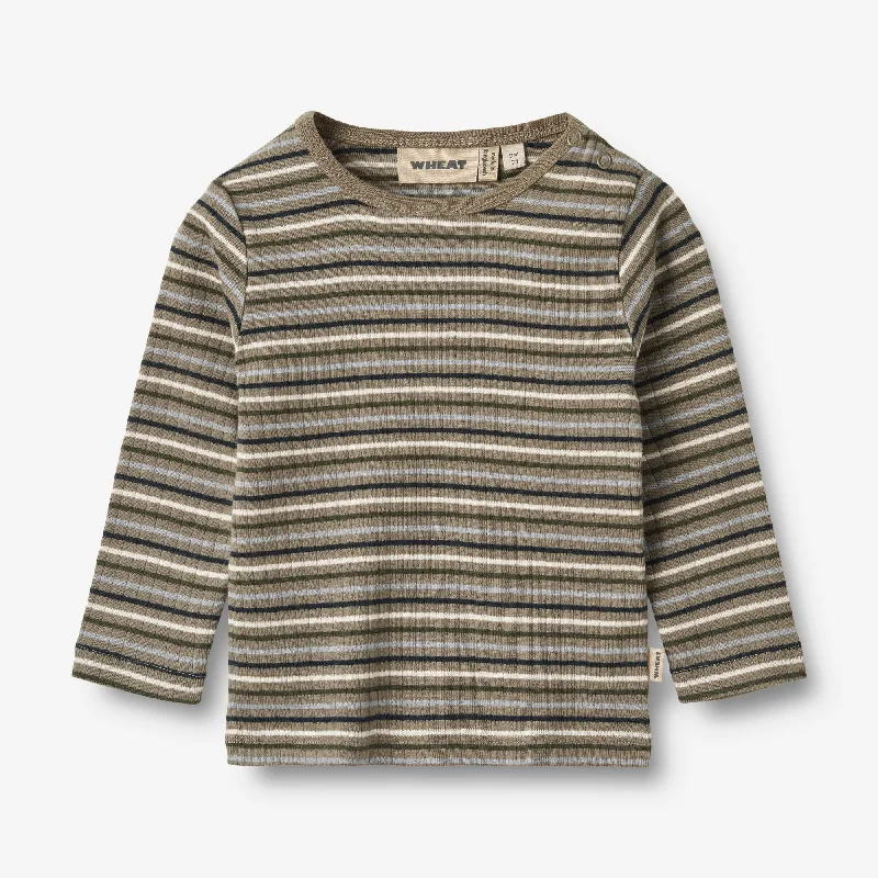 T-Shirt L/S Stig | Baby - multi stripe