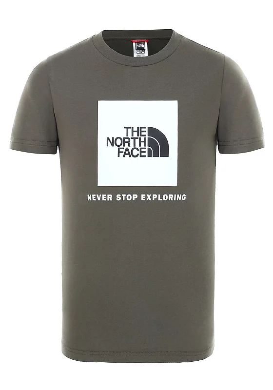 The North Face Kids Box Logo T-Shirt, Green