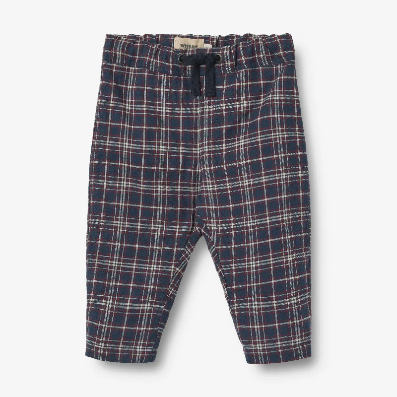 Trousers Gustav Lined - navy check