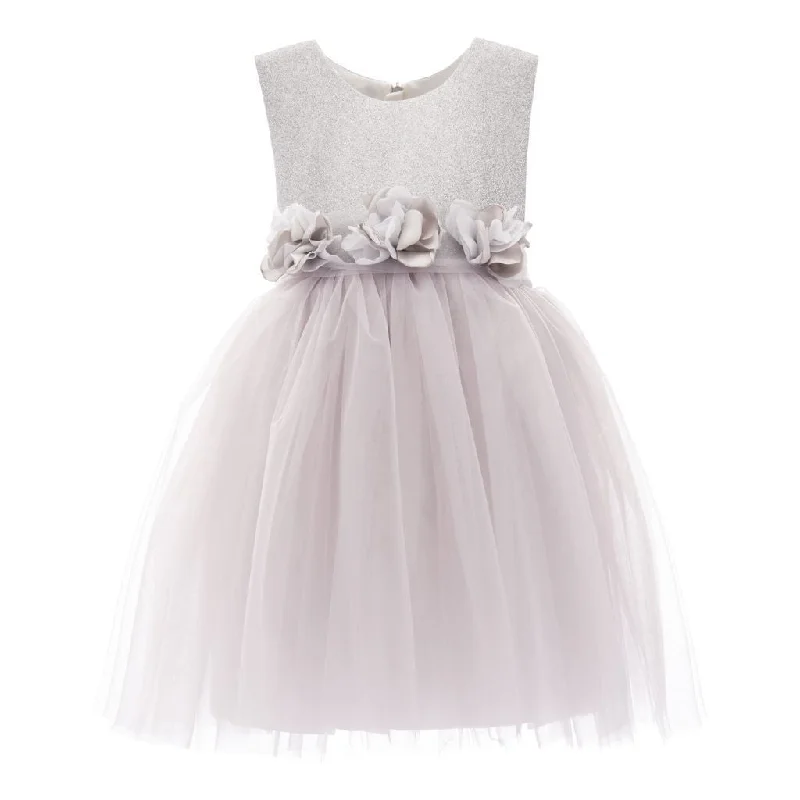 Gray Montagne Rose Dress