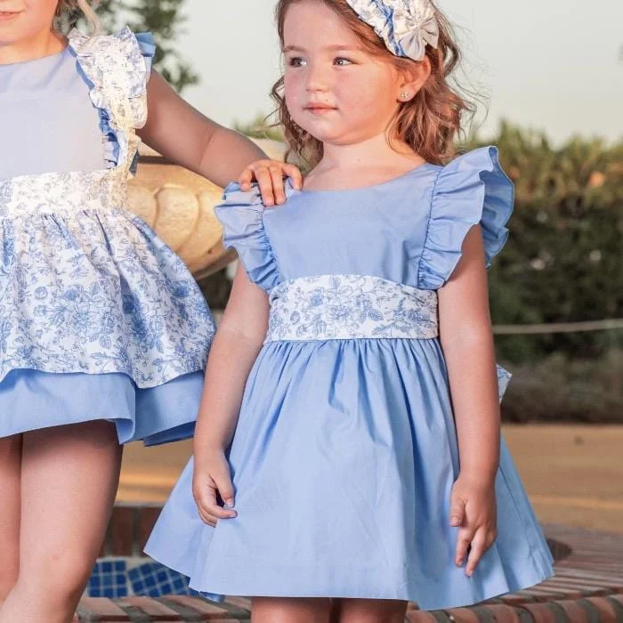 BABINE - Puffball Dress - Blue