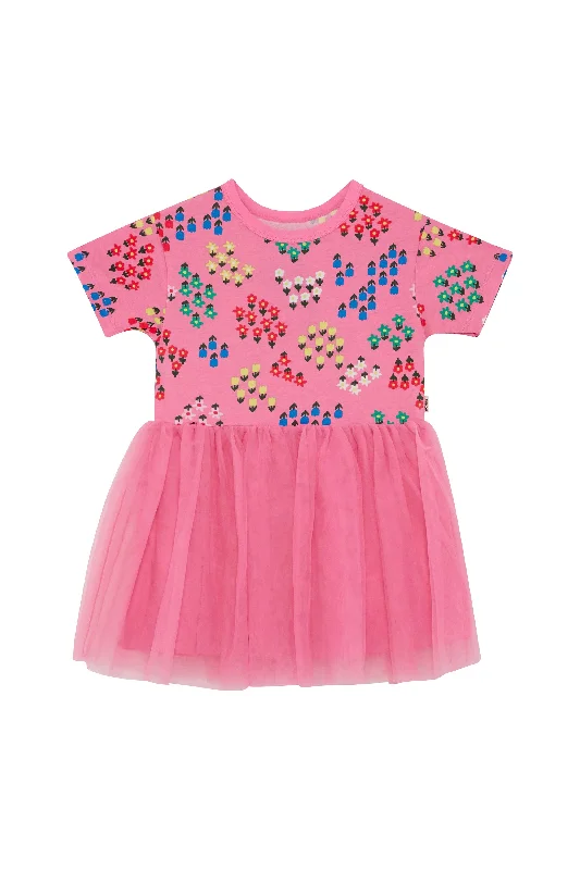 Bonds Kids Tutu Tee Dress - Blossomfield Pink