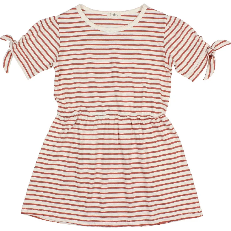 Buho Girls Striped Lace Dress