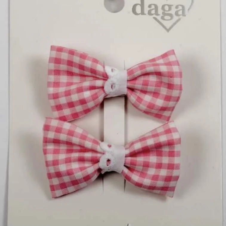 Daga - Small Hair Clips - Pink