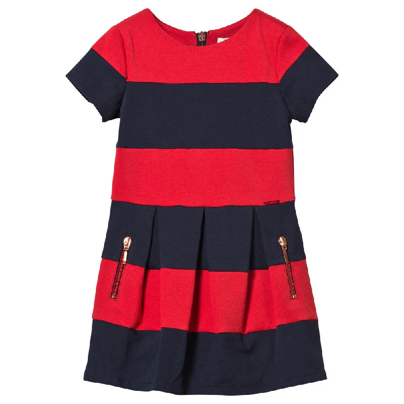 Gaultier Girls Navy & Red Milano Dress