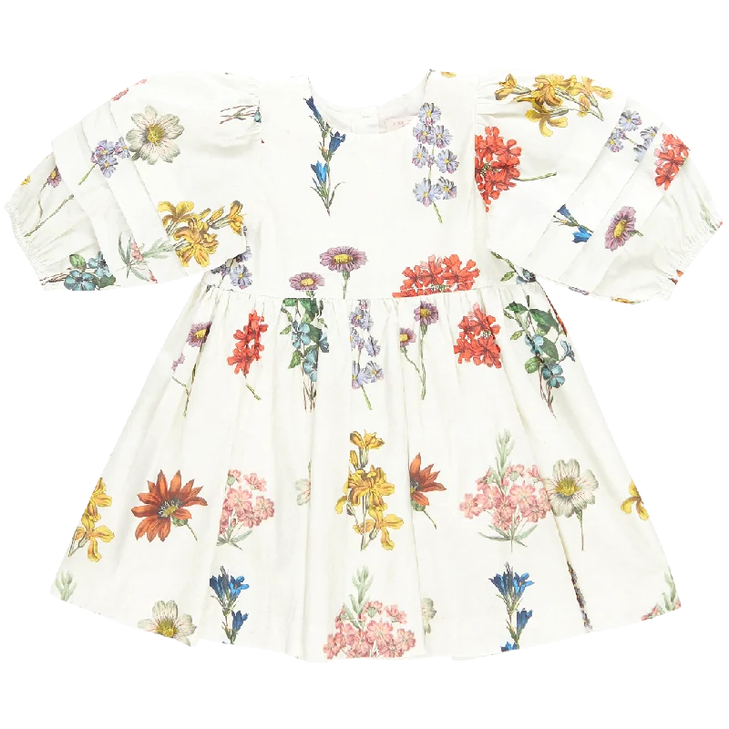 Girls Brooke Dress - Notebook Botanical