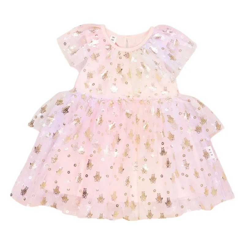 FAIRY BUNNY TIERED PARTY DRESS