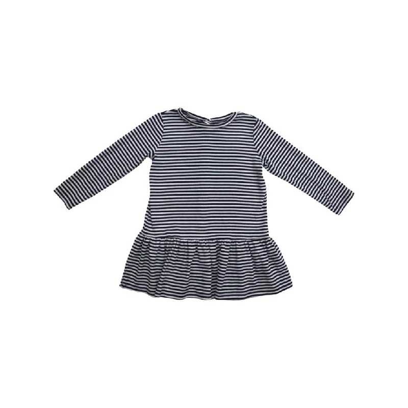 Jubee & Co Sophie Dress (Navy/Cream Stripe)