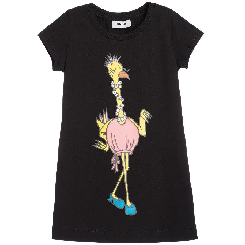 Moschino Girls 'Vanity Bird' Dress