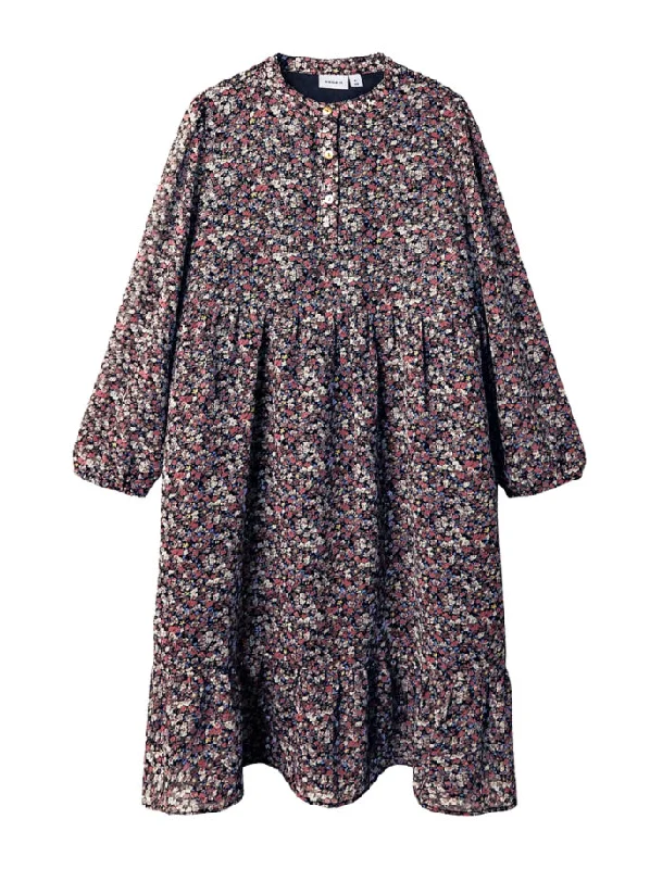 Name it Girls Floral Print Dress