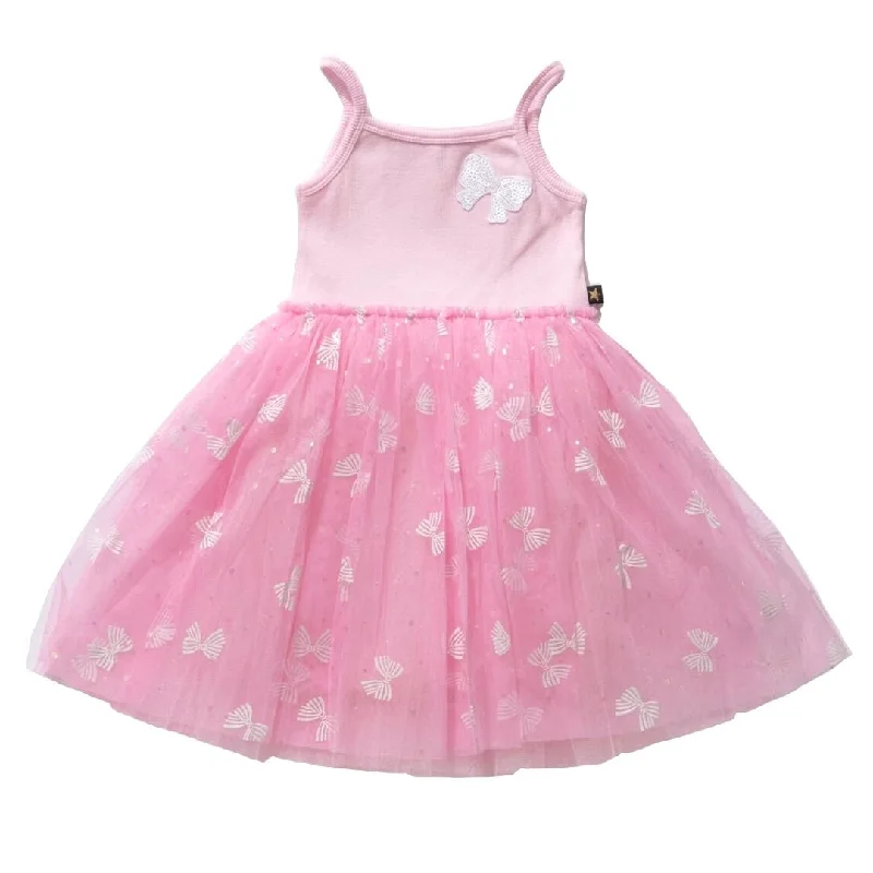 RIBBON BOW TUTU DRESS