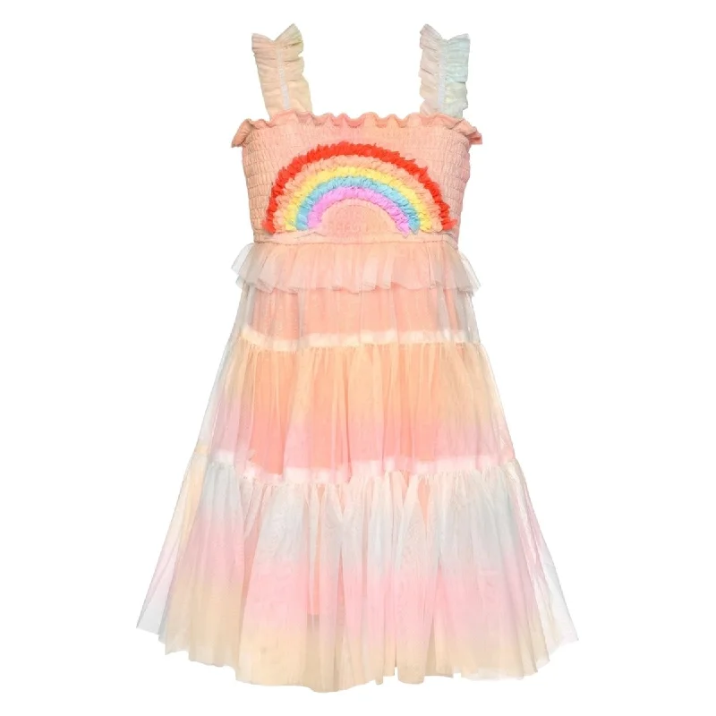 RAINBOW MESH DRESS